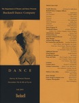 Bucknell Dance Company Fall 2003 Performance by Bucknell Dance Company
